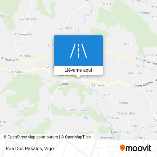 Mapa Rúa Dos Pasales