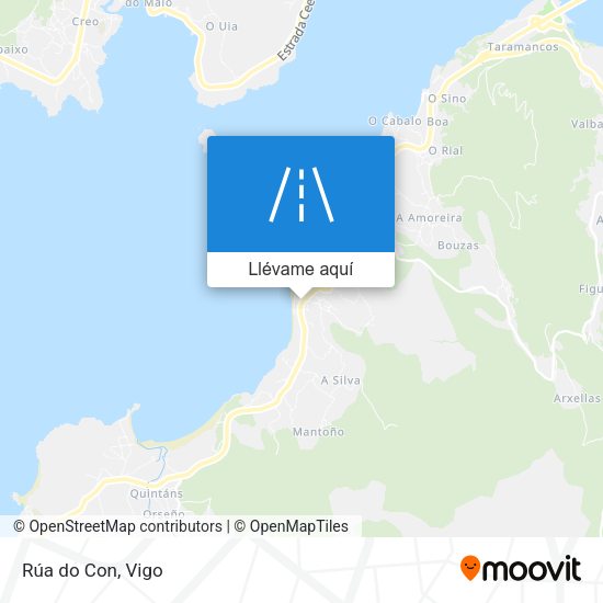 Mapa Rúa do Con