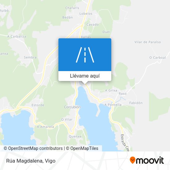 Mapa Rúa Magdalena