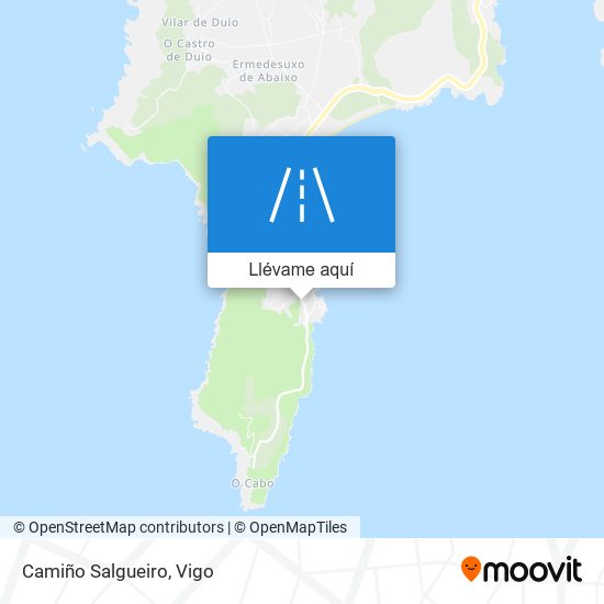 Mapa Camiño Salgueiro