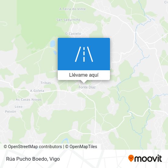 Mapa Rúa Pucho Boedo