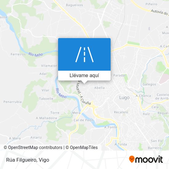 Mapa Rúa Filgueiro