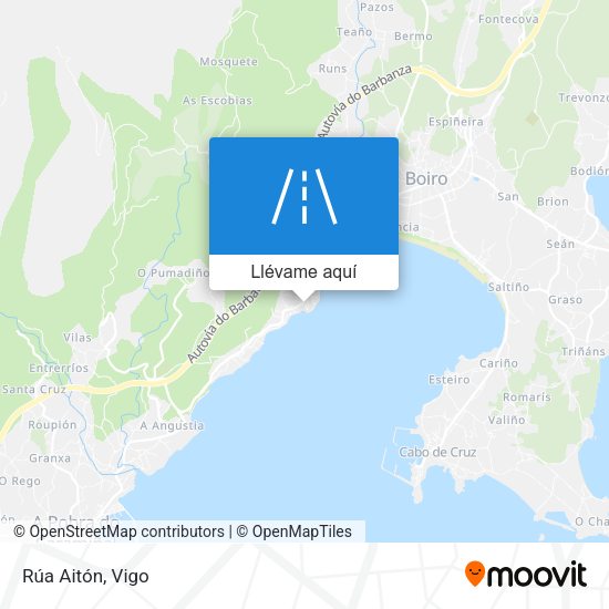 Mapa Rúa Aitón
