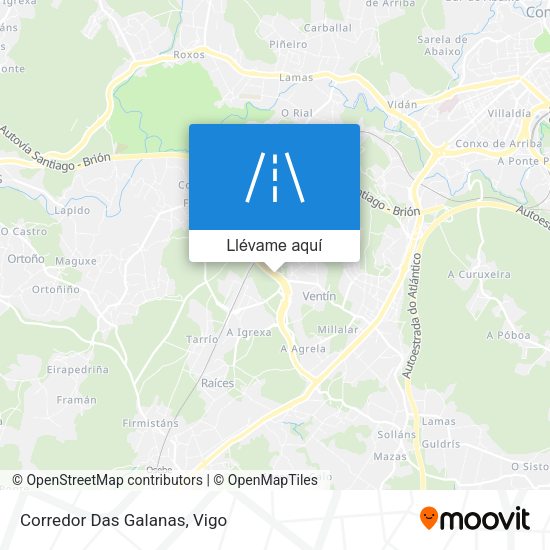 Mapa Corredor Das Galanas