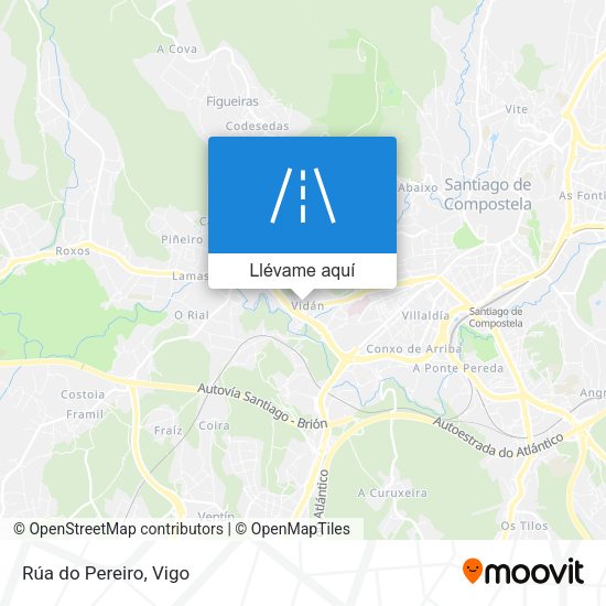 Mapa Rúa do Pereiro