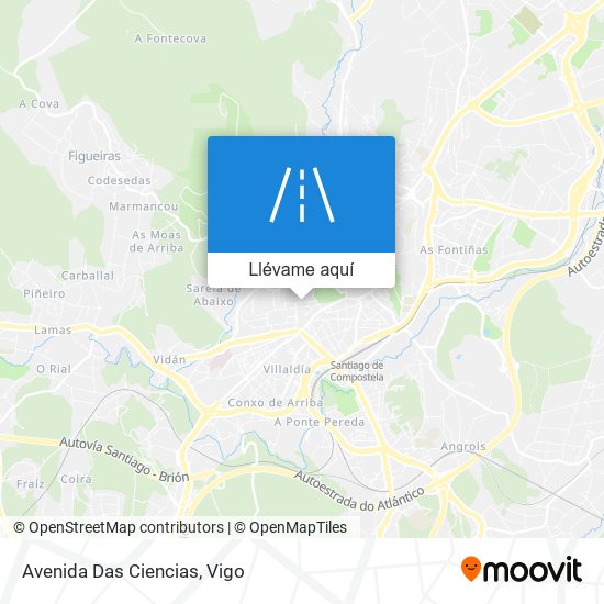 Mapa Avenida Das Ciencias