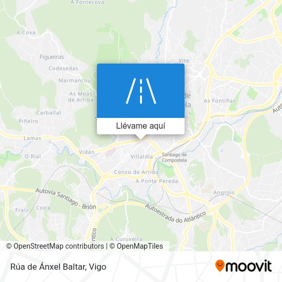 Mapa Rúa de Ánxel Baltar