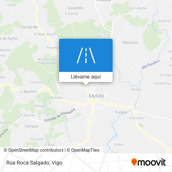Mapa Rúa Roca Salgado