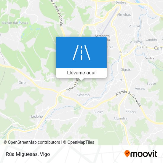 Mapa Rúa Miguesas