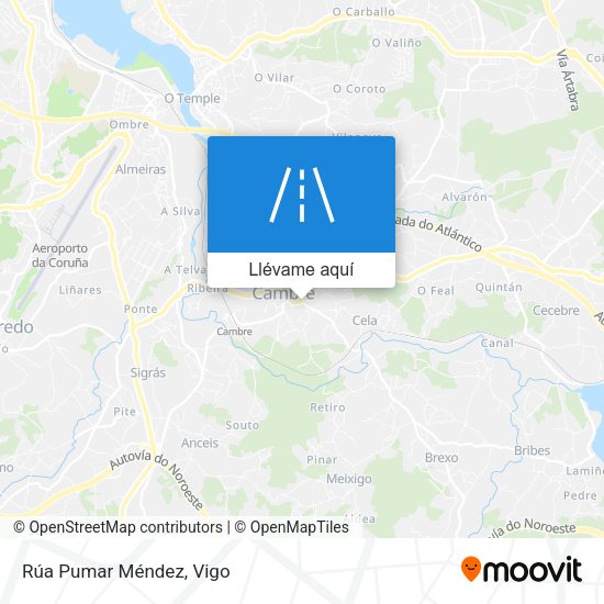 Mapa Rúa Pumar Méndez