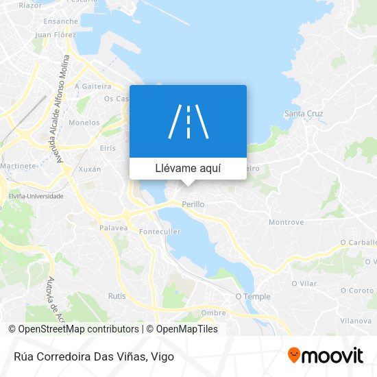Mapa Rúa Corredoira Das Viñas