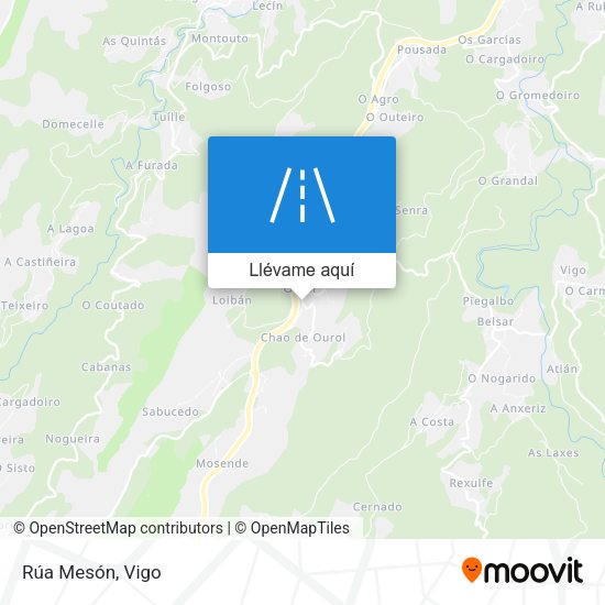 Mapa Rúa Mesón