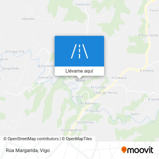 Mapa Rúa Margarida
