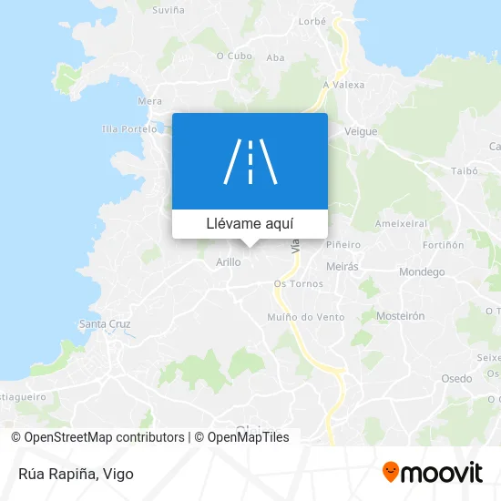 Mapa Rúa Rapiña