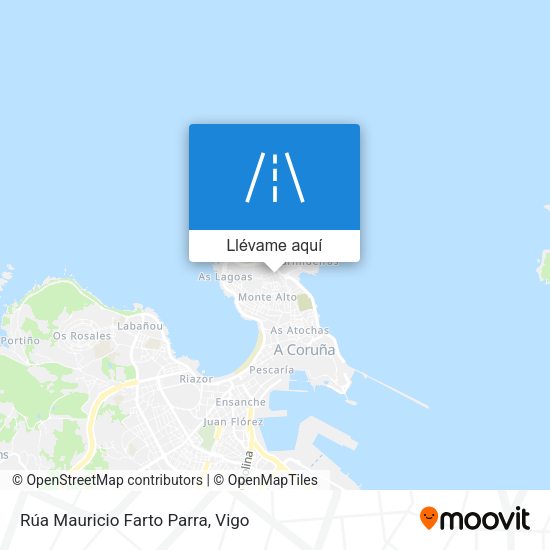 Mapa Rúa Mauricio Farto Parra