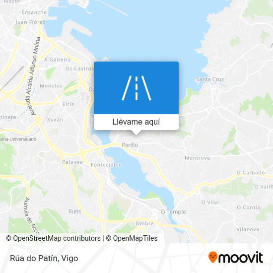 Mapa Rúa do Patín
