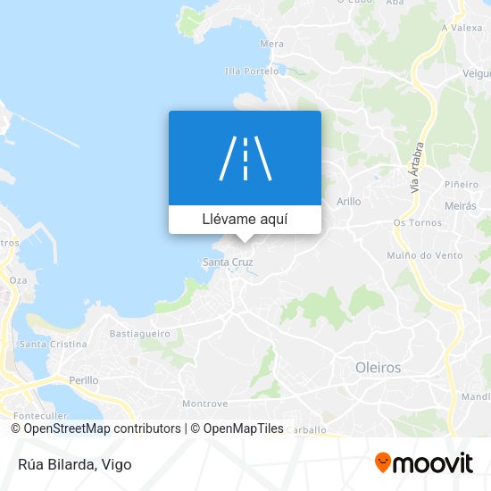 Mapa Rúa Bilarda