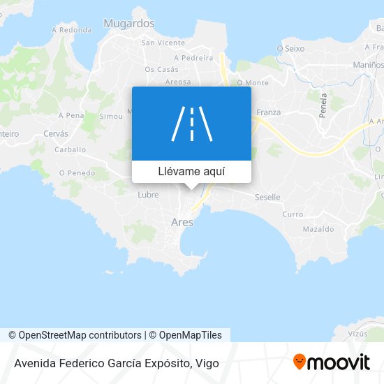 Mapa Avenida Federico García Expósito