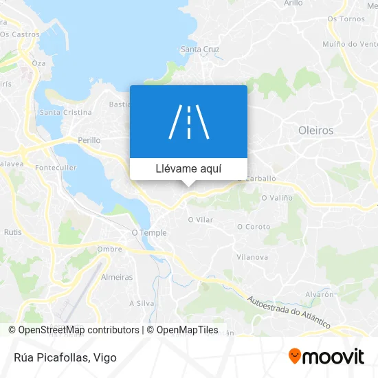 Mapa Rúa Picafollas