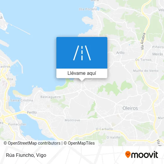 Mapa Rúa Fiuncho