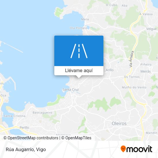 Mapa Rúa Augarrío