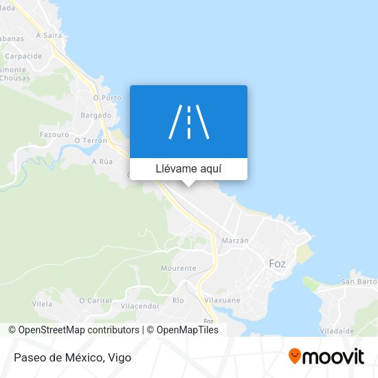 Mapa Paseo de México