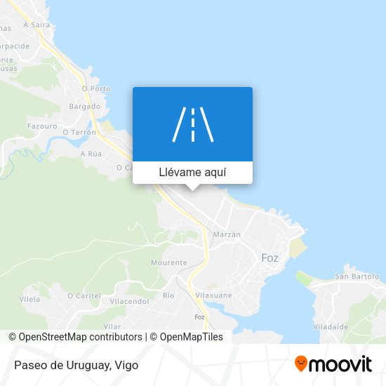 Mapa Paseo de Uruguay