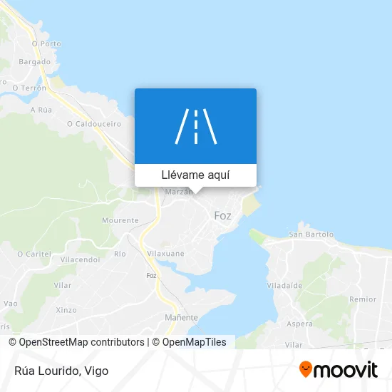 Mapa Rúa Lourido
