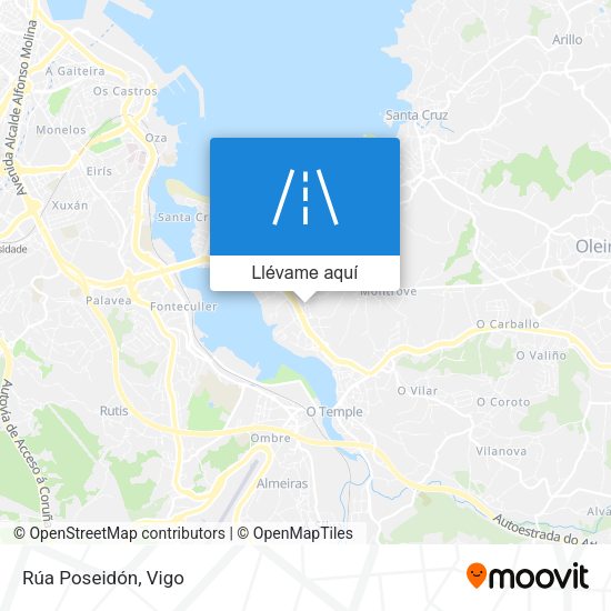 Mapa Rúa Poseidón