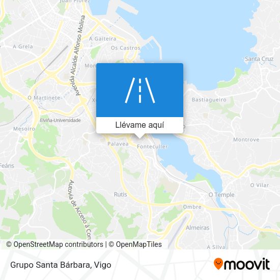 Mapa Grupo Santa Bárbara