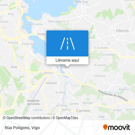 Mapa Rúa Polígono
