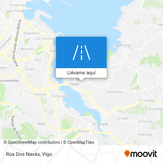 Mapa Rúa Dos Navás