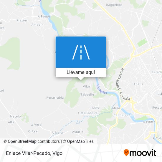 Mapa Enlace Vilar-Pecado