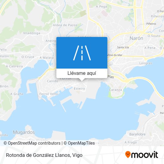 Mapa Rotonda de González Llanos