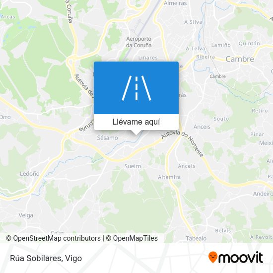 Mapa Rúa Sobilares
