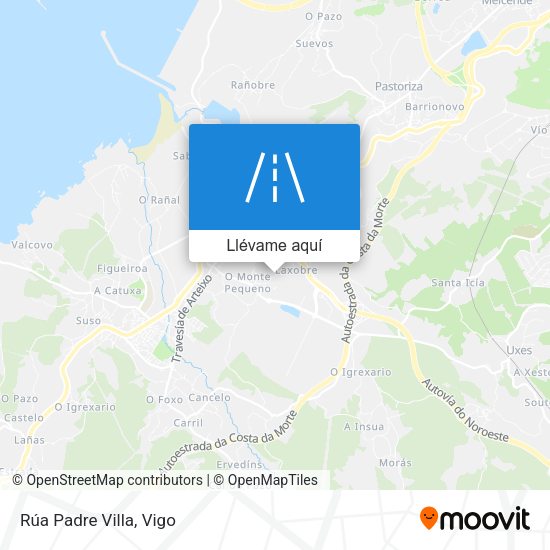 Mapa Rúa Padre Villa