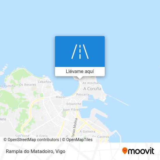 Mapa Rampla do Matadoiro