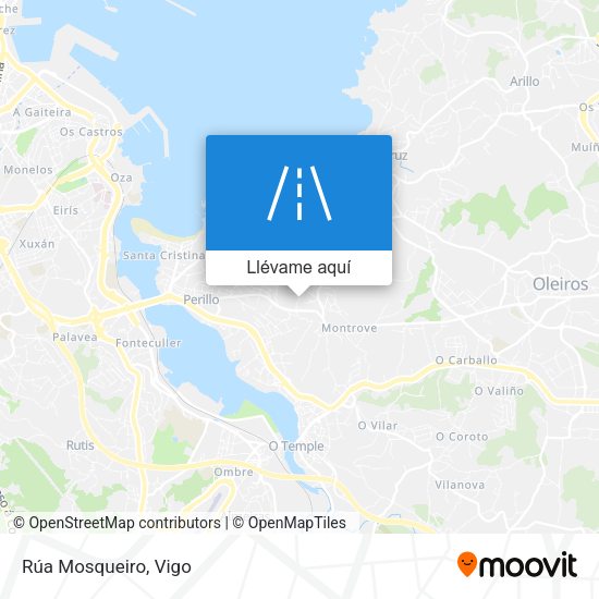 Mapa Rúa Mosqueiro