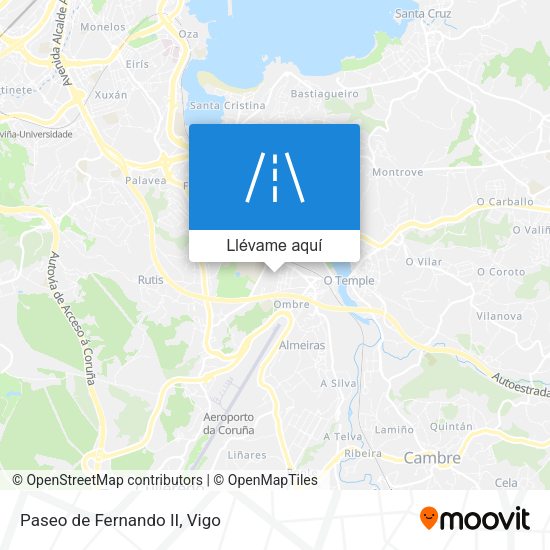 Mapa Paseo de Fernando II