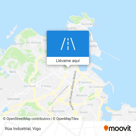 Mapa Rúa Industrial