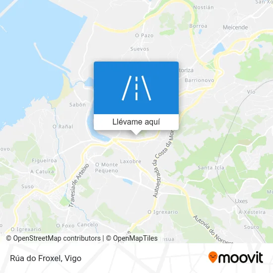 Mapa Rúa do Froxel