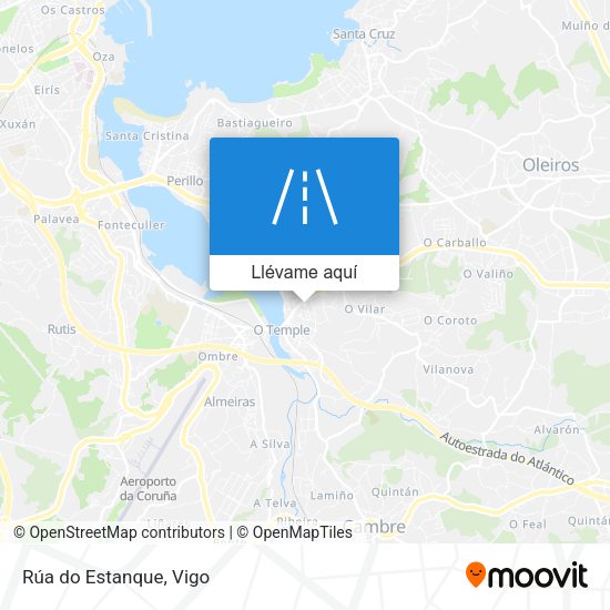 Mapa Rúa do Estanque