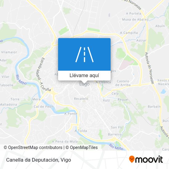 Mapa Canella da Deputación