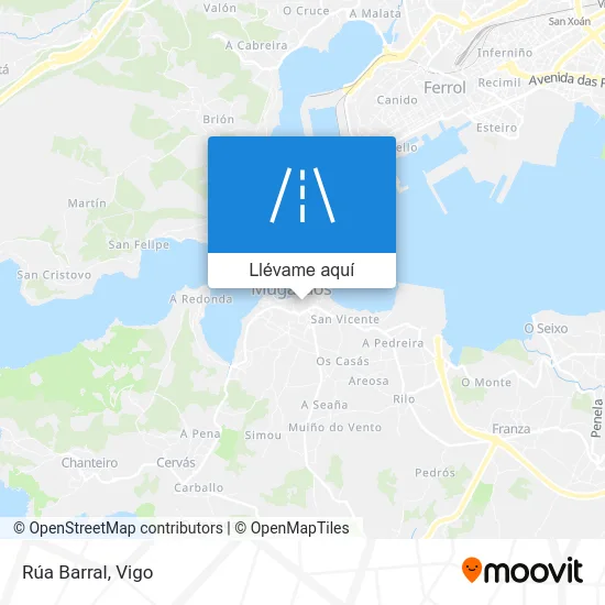 Mapa Rúa Barral