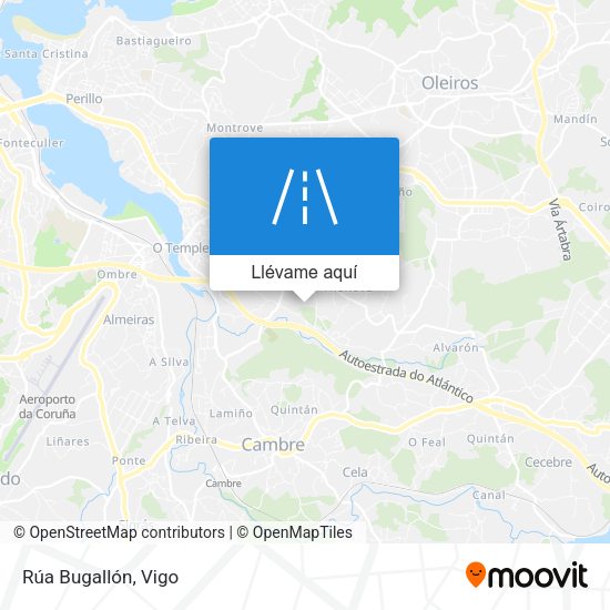 Mapa Rúa Bugallón