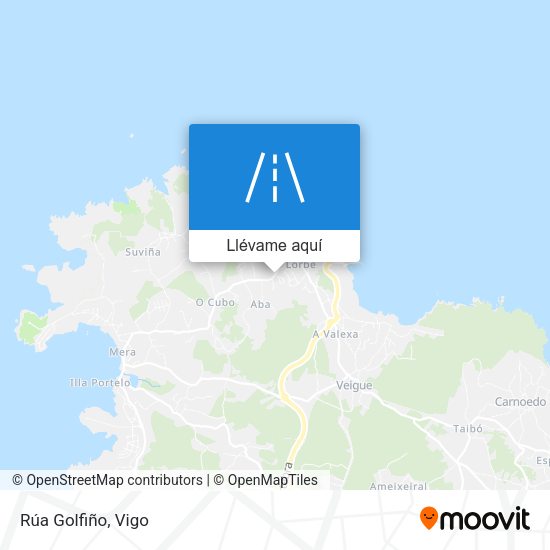 Mapa Rúa Golfiño