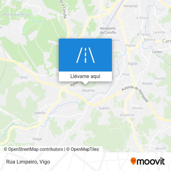 Mapa Rúa Limpeiro