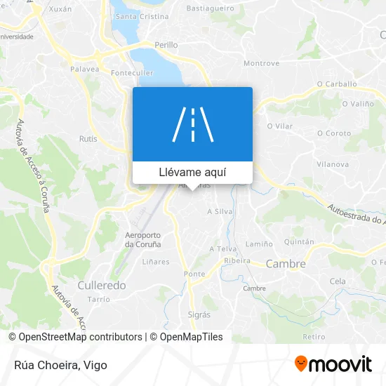 Mapa Rúa Choeira