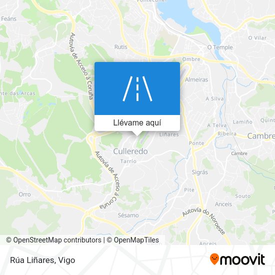 Mapa Rúa Liñares