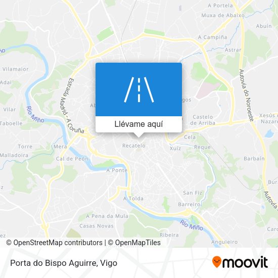 Mapa Porta do Bispo Aguirre